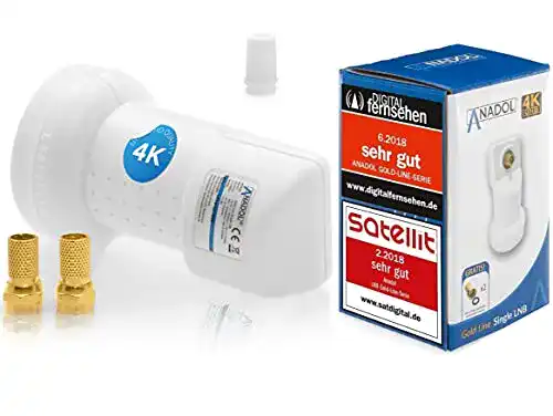 Single-LNB Anadol, Gold Line Digital, 0.1dB Rauschmaß