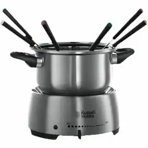 Fondue Russell Hobbs Set  Fiesta, 6 Gabeln, spülmaschinenfest