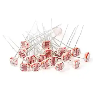 LDR CHANZON 20 Stück 5 mm 0,2 Ω Ohm Fotowiderstand -Widerstand 5506
