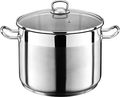 Kochtopf 5 Liter Liivo 5 Liter Großer Kochtopf mit Glasdeckel