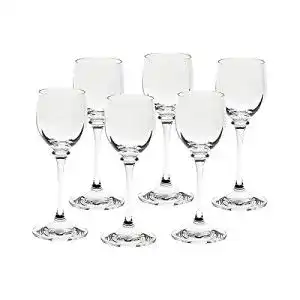 Likörgläser CRISTALICA Likörglas 6er-Set Condor Optik 70ml