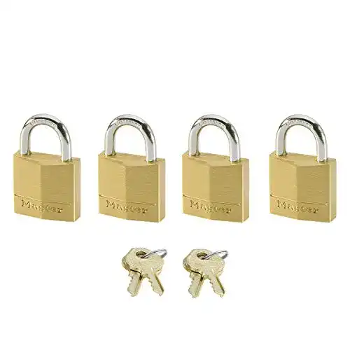 Vorhängeschlösser (gleichschließend) Master Lock Set [4er-Pack]