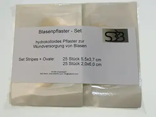Blasenpflaster S&D Berlin 50-teiliges Set