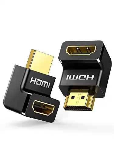 HDMI-Winkelstecker UGREEN HDMI Adapter 2 Stück 4K HDMI