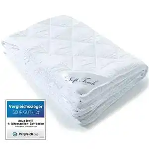 Winter-Bettdecke aqua-textil Soft Touch 4 Jahreszeiten 135 x 200