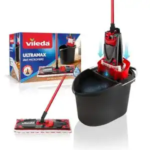 Wischmopp Vileda UltraMat 2in1 Komplett-Set
