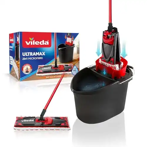 Wischmopp Vileda UltraMat 2in1 Komplett-Set
