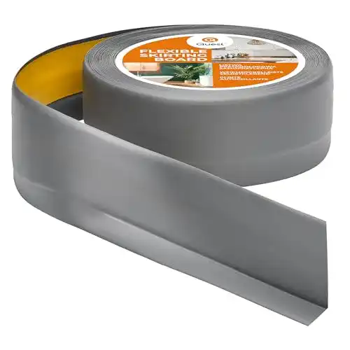 Weichsockelleiste Quest Selbstklebend GRAU Knickleiste Kleben