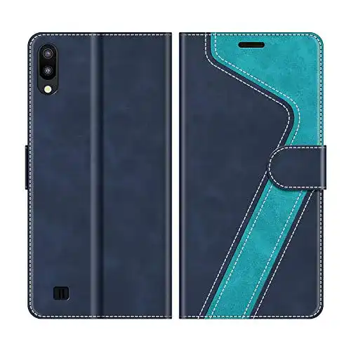 Samsung-Galaxy-A10-Hülle MOBESV, Leder, Klapphülle
