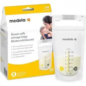 Muttermilchbeutel Medela Set mit 180 ml, 50 Stück