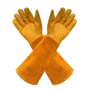 Rosenhandschuhe Nuo Wen Gardens Leder-Gartenhandschuhe