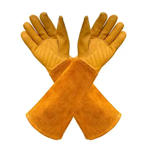 Rosenhandschuhe Nuo Wen Gardens Leder-Gartenhandschuhe