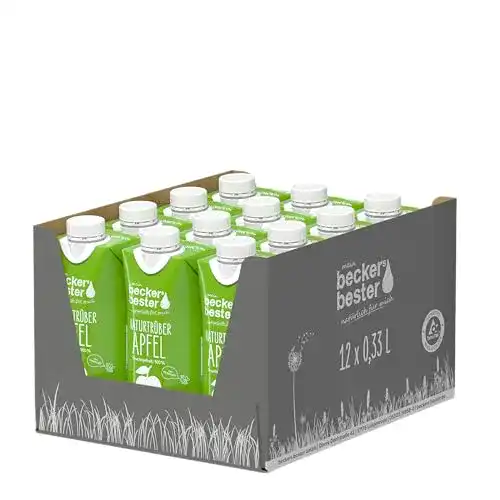 Apfelsaft beckers bester Naturtrüber Apfel – 12er Pack