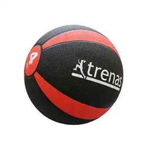 Medizinball trenas Gummi PRO – Der professionelle – 4 KG