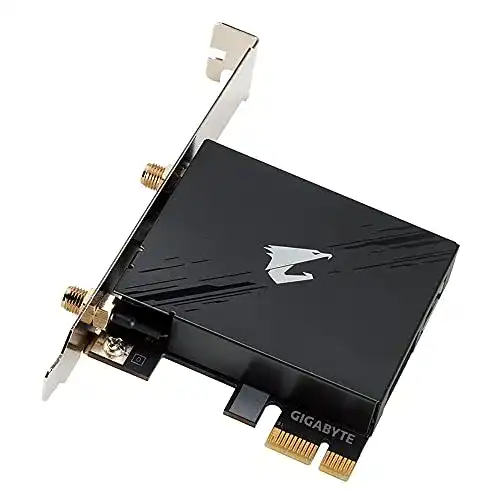 Die beste WLAN-Bluetooth-Karte Gigabyte GCWBAX210-00-G PCIe WLAN 2026 Test Bestseller WLAN-Bluetooth-Karte Gigabyte GCWBAX210-00-G PCIe WLAN