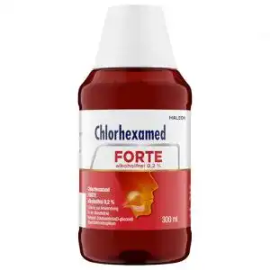 Mundspülung Zahnfleischentzündung Chlorhexamed Forte