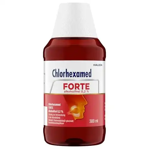 Viren-Mundspülung Chlorhexamed Forte Alkoholfrei 0,2 %, 300ml
