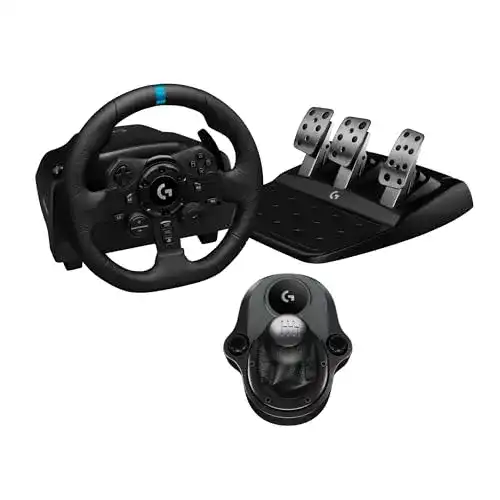 PS4 Lenkrad Als Bundle Logitech G923 Lenkrad m. Pedale