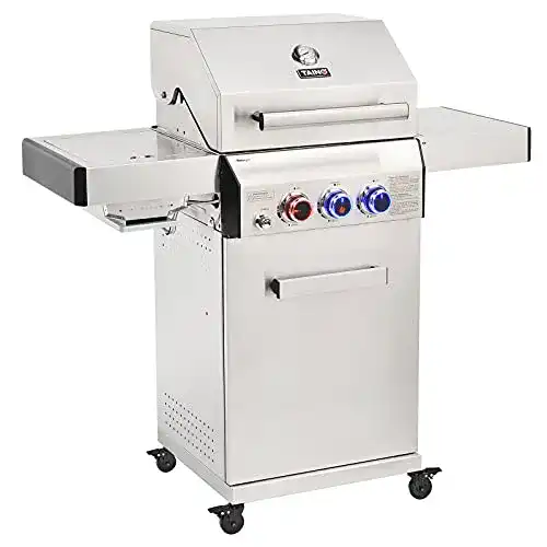 Gasgrill 3 Brenner TAINO PLATINUM Gasgrill komplett Edelstahl
