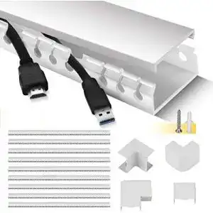Kabelkanal Stageek, selbstklebend 39x4x2cm PVC 3.5 M Länge