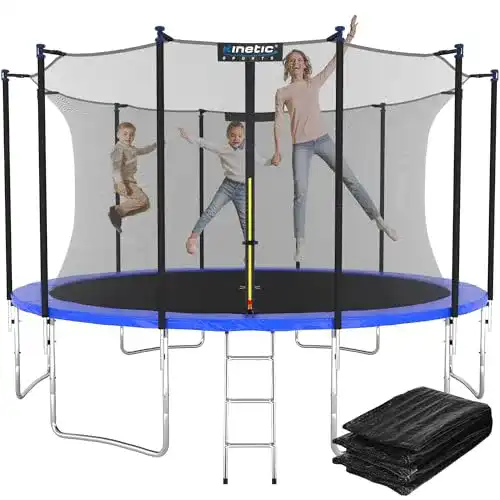 Kinetic-Sports-Trampolin Kinetic Sports Gartentrampolin TPLS16