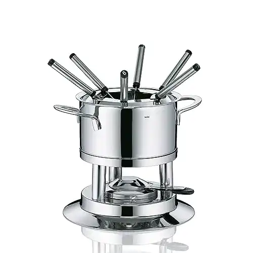 Fondue kela 10968, Set, Fleisch, 10-teilig, für 6 Personen, Edelstahl