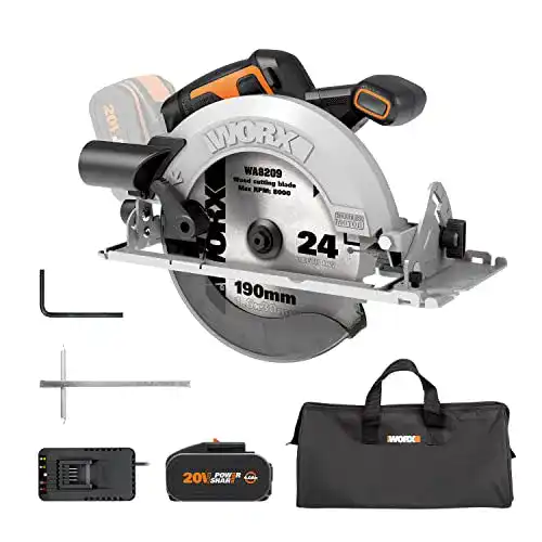 Worx-Handkreissäge WORX WX520, 190mm Sägeblatt