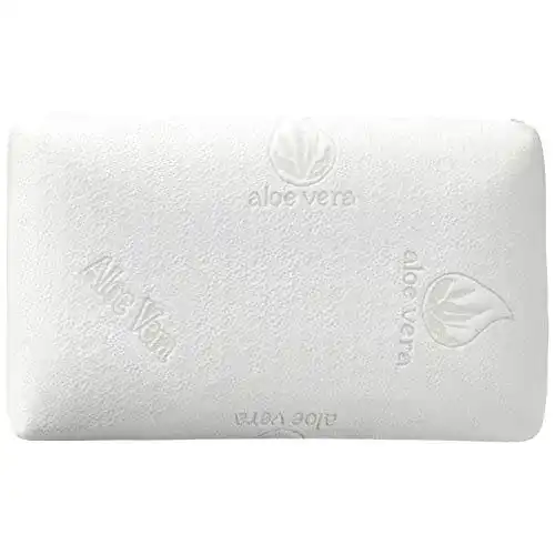 Die beste Aloe-vera-Kissen Amazon Basics Geformtes Rückstellschaum- 2026 Test Bestseller Aloe-vera-Kissen Amazon Basics Geformtes Rückstellschaum-