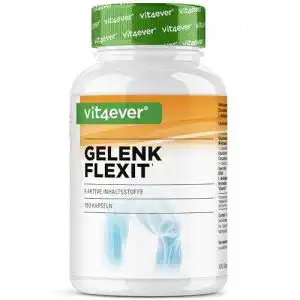 Gelenkkapseln Vit4ever Gelenk Flexit – 180 Kapseln – hochdosiert