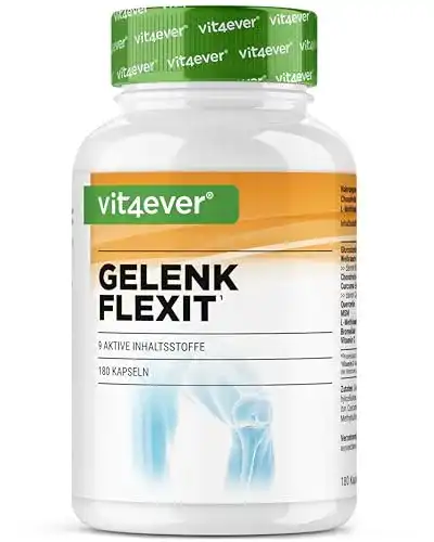 Gelenkkapseln Vit4ever Gelenk Flexit – 180 Kapseln – hochdosiert