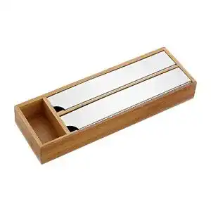 Folienspender Kesper 58040 aus zertifiziertem Bambus