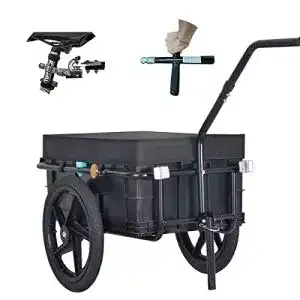 Lastenanhänger Tiggo 16” & Handwagen Fahrradanhänger 60kg