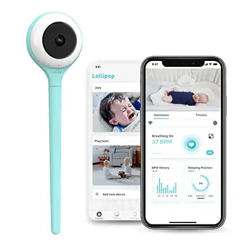 Baby-Kamera Lollipop Baby Monitor mit True Crying Detection