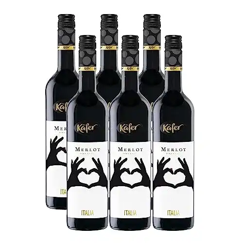 Die beste Merlot Feinkost Käfer Feinkost Käfer Italien trocken (6 x 0.75 l) 2026 Test Bestseller Merlot Feinkost Käfer Feinkost Käfer Italien trocken (6 x 0.75 l)