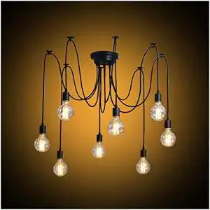 Kronleuchter Modrad Spinne Lampe Vintage Retro Hängend