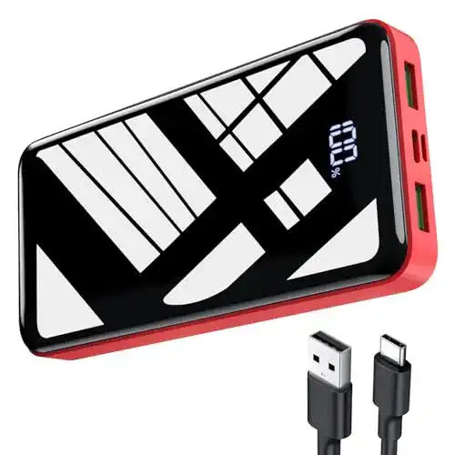 Powerbank 30.000 mAh Bextoo Powerbank 30000mAh, LCD