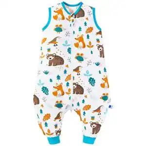 Schlafsack mit Füßen Chilsuessy Baby Schlafsack Sommer