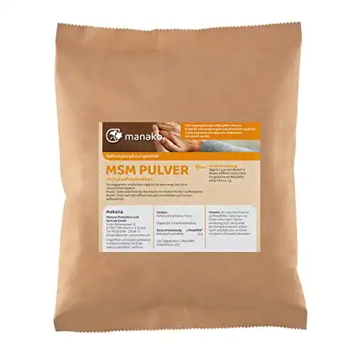 MSM-Pulver Makana manako MSM, kristallines Pulver, 1000 g