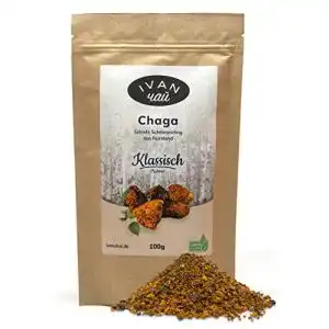 Chaga-Pilz IVAN Chaga Klassisch Vitalpilz Wildsammlung