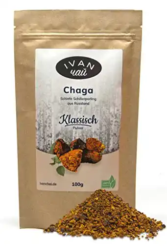 Chaga-Pilz IVAN Chaga Klassisch Vitalpilz Wildsammlung