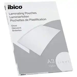 Laminierfolie-A3 Ibico 5101212 Laminierfolien, A3, 100er Pack