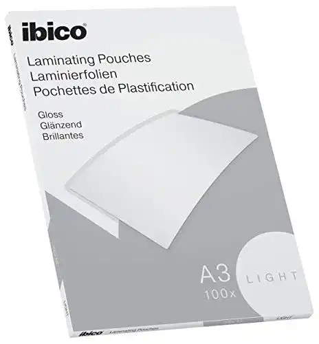 Laminierfolie-A3 Ibico 5101212 Laminierfolien, A3, 100er Pack