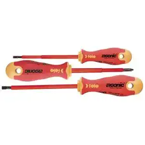 Felo-Schraubendreher Felo Schraubendreher Satz VDE, ERGONIC, 3-tlg