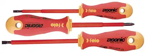 Felo-Schraubendreher Felo Schraubendreher Satz VDE, ERGONIC, 3-tlg