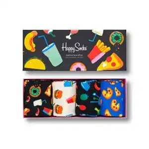 Happy Socks Happy Socks 4-Pack Food Lover Socks Set