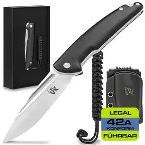 Wolfgangs-Messer Wolfgangs NIGRUM Klappmesser