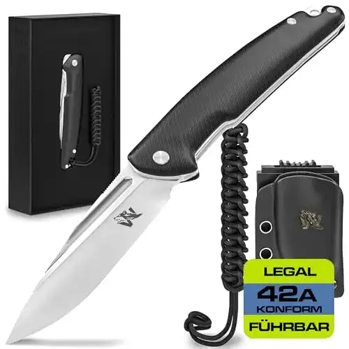 Die beste Wolfgangs-Messer Wolfgangs NIGRUM Klappmesser 2026 Test Bestseller Wolfgangs-Messer Wolfgangs NIGRUM Klappmesser