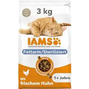IAMS-Katzenfutter Iams for Vitality Sterilised Trockenfutter, 3 kg
