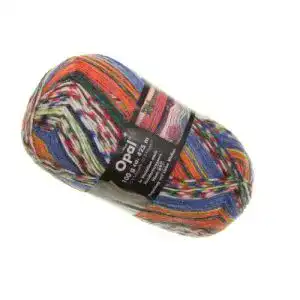 Opal-Wolle Opal Sockenwolle Hundertwasser Regentag auf Liebe