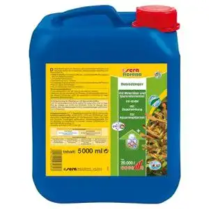 Aquarium-Dünger sera florena 5 Ltr. flüssiger Basisdünger